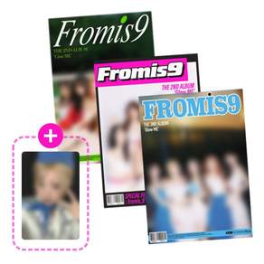 (3종세트+찐포1장) 프로미스나인 앨범 fromis_9 정규2집 Glow ME 글로우미 프미나 공식포카 특전 [Sparkling Green+Pink+Blue Ver.]