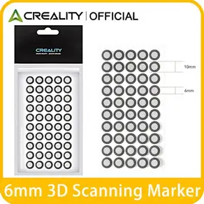 크리에이티 6.0mm 3D 스캐닝 마커 도트 확산 1000개