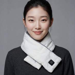 MELLOW 3단조절 온열 목도리 패딩 발열 머플러