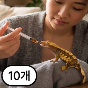강아지 고양이 약먹이는 바늘없는 일회용 주사기