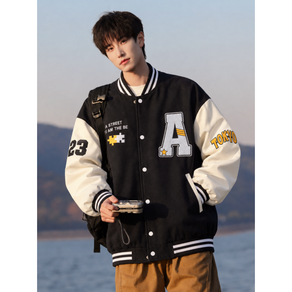 ZeroBaby 남성용 캐주얼 재킷 세련되고 트렌디한 스타일