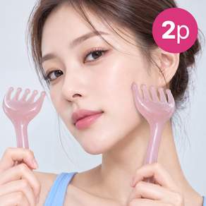 아데미 괄사 마사지 플로위 얼굴 두피 바디 혈액순환 림프절 붓기제거