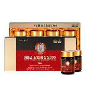 정원삼 6년근 발효홍삼정365 + 쇼핑백
