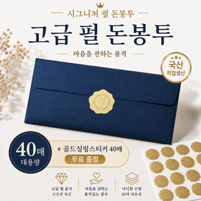 시그니처 펄 돈봉투 용돈봉투