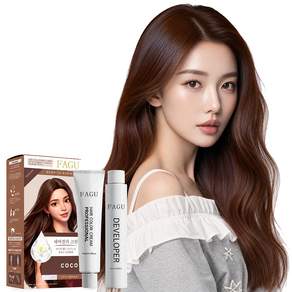 FASEN 염색약 쉽고 빠른 염색 빗캡으로 간편한 여성 염색약1위