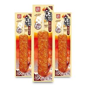 한성 배즙숙성 숯불구이맛 후랑크 70g 핫바 아이스박스