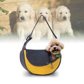강아지 고양이 이동 산책 가방 소형 애완견 슬링백 kmy97TXl