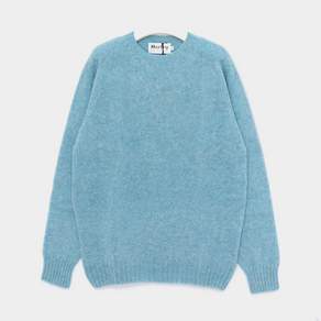 할리오브스코틀랜드 26FW 쉐기독 클래식 울 남성 니트 M3834 7 SHAGGY LOCH BLUE