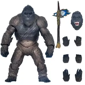 2021 SHF 영화 몽키 킹콩 관절 피규어 모델 장난감 어린이 선물 18cm