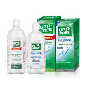 옵티프리 익스프레스 470ml + 퓨어모이스트 420ml