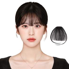 오비안 볼륨 시스루뱅 헤어피스 앞머리 가발
