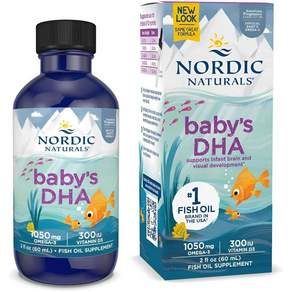 노르딕내츄럴스 어린이 DHA 1050mg 오메가-3 비타민D3