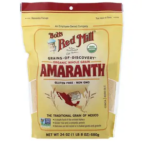 건강챙기세요 Bob's Red Mill 유기농 아마란스 통곡물 24oz(680g) 백살까지오래오래