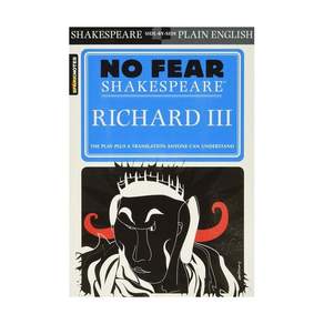웬디북 SparkNotes No Fear Shakespeare: Richard III Paperback 미국판 9781411401020 2490938