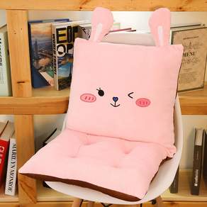 곰 원피스 쿠션 쿠션 사무실 쿠션 기숙사 학생 의자 비 슬립 남성과 여성의 컴퓨터 의자 쿠션