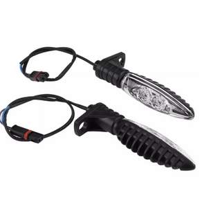 한 쌍의 LED 방향 지시등 BMW S1000RR R1200GS HP4 F800GS R1200R K 1300 R 1200 GS 어드벤처 F 650 GS F 700 HP2