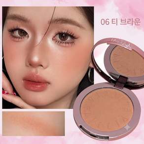 차차앤코 수채화 새틴 블러셔 파우더 치크 쿨톤 웜톤 핑크 피치 코랄 말린장미 볼터치