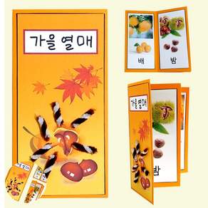 [오렌콩] 특수교육교구 열매 책 만들기