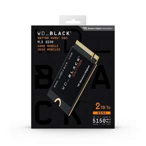 WD BLACK SN770M M.2 2230 NVMe 스팀덱 Ally호환 SSD