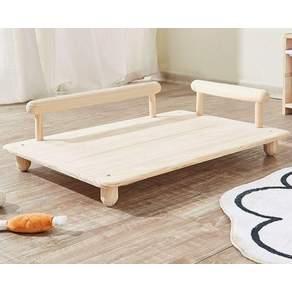 침대 애견 강아지 고양이 쇼파 실내 평상 소파 침대 원목 원형 봉 소파 침대 XL 55kg 이하