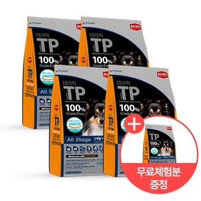 데이스포 테라픽 강아지 사료 1kg 4팩+1팩 더 무료체험 사료