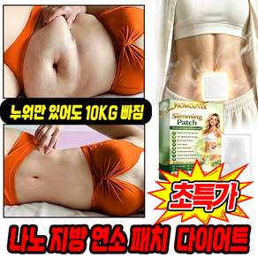 [3일 누워만 있어도 10kg 감량] 나노 지방 연소 패치 다이어트 패치 베르베린 10-in-1 패치 다이어트 모링가 해독 및 지방 연소 바디 케어 패치 슬리밍 패치 LUPEIYA