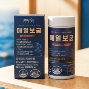 관절보궁 매일보궁 500mg, 1개, 60정