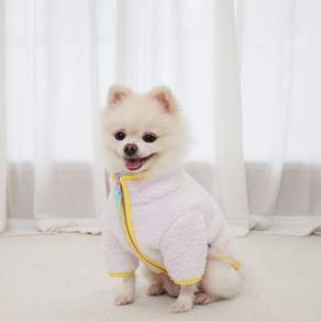 루비디 스위트 강아지후리스 집업