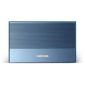 유니콘 USB3.2 Gen2 2.5인치 HDD SSD 10Gbps 알루미늄 외장하드케이스 + USB C타입-A타입 케이블 + C젠더 세트 HDD-800VA