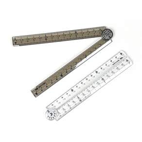 (디머스) 플라스틱 각도기 겹자(30cm)