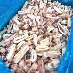 바다유통 손질 냉동 오징어링 4kg 업소용