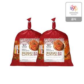 종가 종가 전라도 포기김치 4.2kg x 2개 (총 8.4kg)