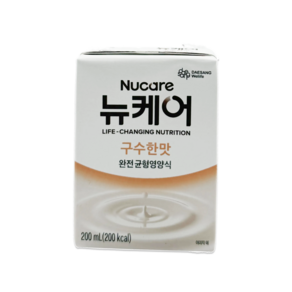 대상웰라이프 뉴케어 빨대형 구수한맛 완전균형영양식단 200ml 30개