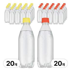 동아오츠카 라인바싸 탄산수 레몬+자몽 500ml x 40PET 미네랄 제로 칼로리 무설탕