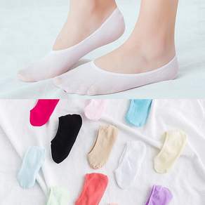 페이크삭스 여자 남자 실리콘 안벗겨지는 벗겨지지않는 컬러 요술 덧신 양말 덧버선