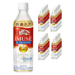 기능성 표시 식품 기린 이뮤즈 요구르트 테이스트 플라즈마 유산균 500ml 24병 펫 유산균음료유산균