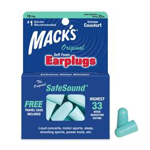 맥스 오리지널 소음방지 귀마개 33dB 케이스 포함