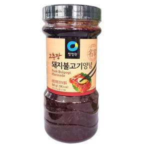 [한박스] 청정원 고추장 돼지불고기 양념 840G X 12개입