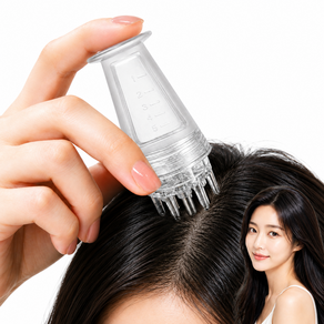 로다 로게인폼 도포기 두피케어 1-5ml, 투명흰색