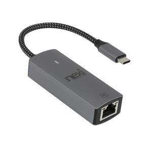 넥시 USB C타입 5Gbps 유선랜카드 기가비트 이더넷 어댑터 15cm