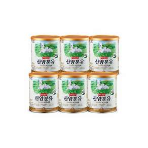 산양분유 시그니처 400g 1단계 6캔