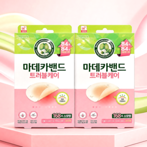 [네이버단독] 동국제약 마데카 스팟형 밴드 여드름 트러블 피부 케어 저자극 168매 x2개