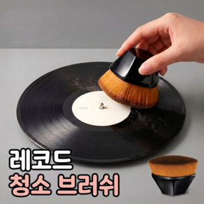 로니베이 lp판 청소도구 먼지털이 브러쉬