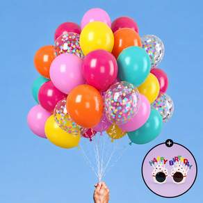모아룸 생일파티 풍선 장식 홈파티 이벤트 파티용품