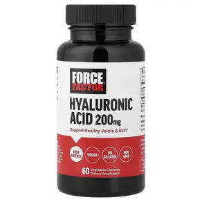 할인중입니다 Force Factor (포스팩터) 히알루론산 200mg 베지 캡슐 60정 추워질수록 건강챙기세여