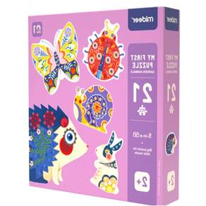 WISHPICK 처음해보는 정원 퍼즐놀이 동물모양퍼즐