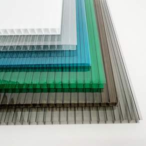 폴리카보네이트 복층 렉산 PC판 지붕 10Tx1220x2400mm