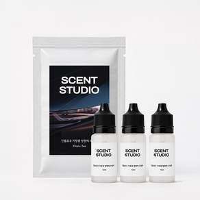 향기제작소 인플로우 차량용 방향제 리필액 10ml 3개