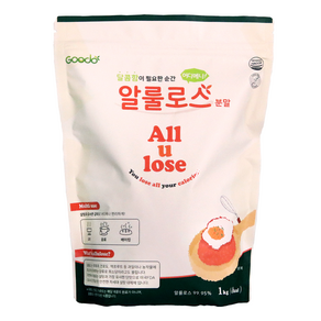 구도 알룰로스 가루 국내제조 설탕 분말