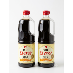 샘표 진간장 금F3 1.7L+500ml 1개